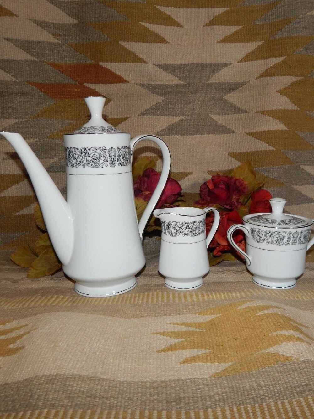 Celebrity MATADOR 6070 Coffee Tea Carafe w Sugar and Creamer Set - Japan
